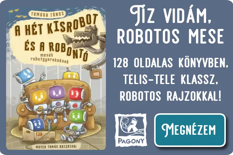 Hét kisrobot könyv