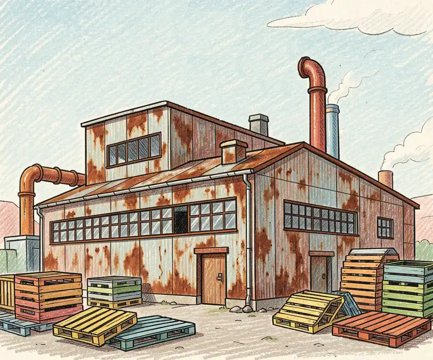 Cukorkagyár raktárak