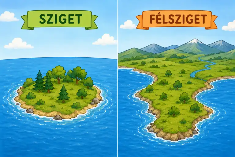 Sziget, félsziget