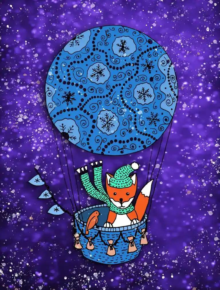 Vika Glitter's illustration